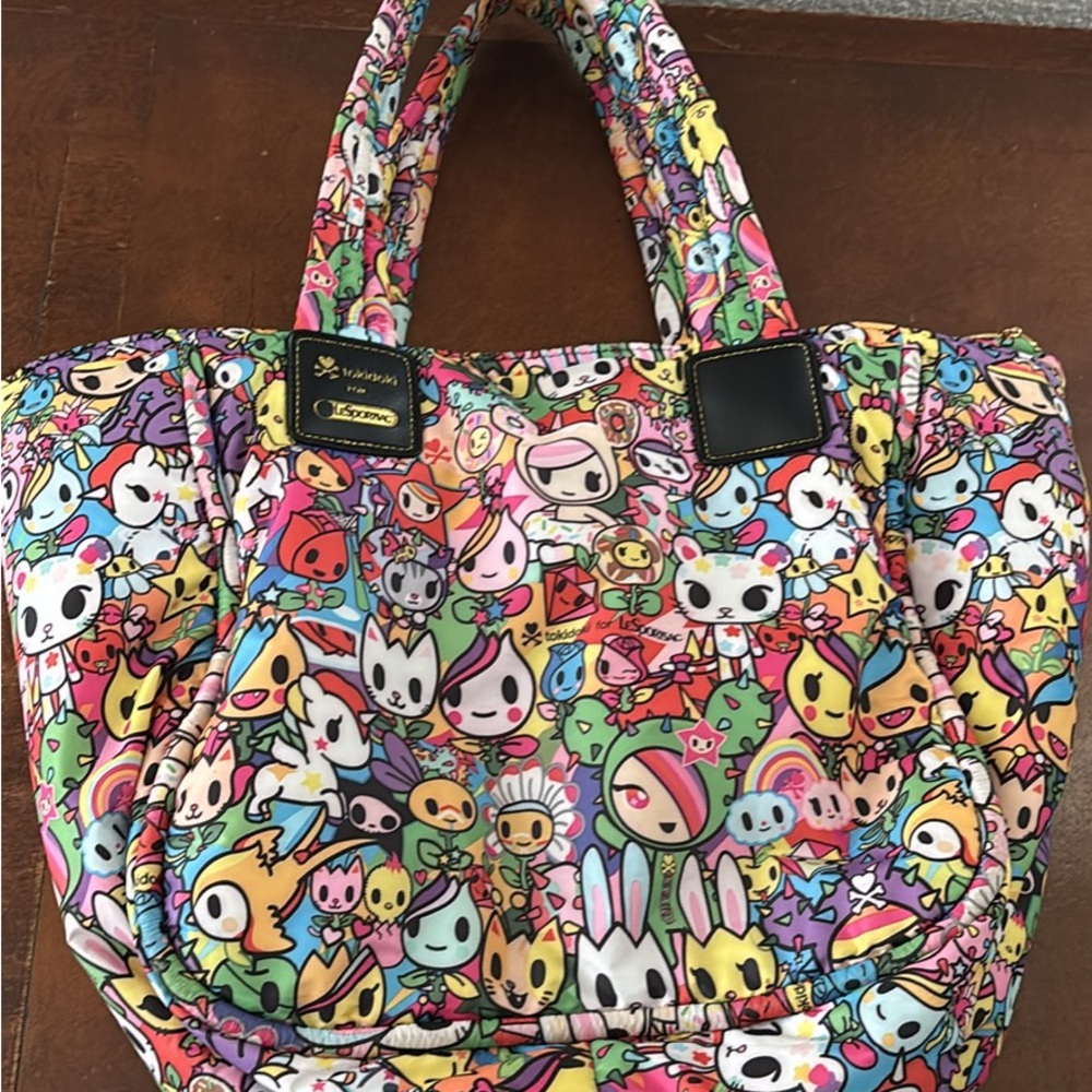 Tokidoki Colorful Character Tote Bag